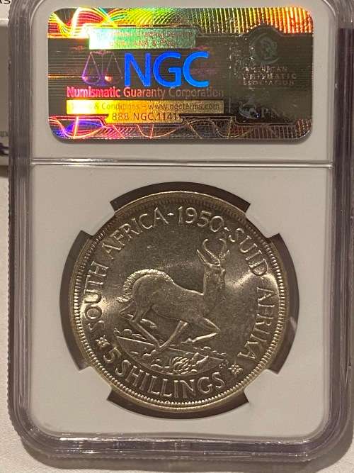 1950 5 Shillings MS 61