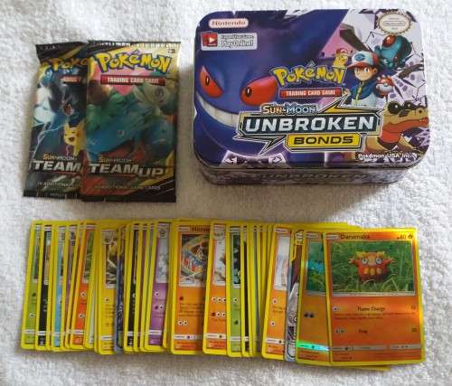 Pokemon Trading Cards Tin Set