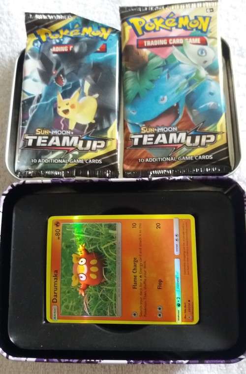 Pokemon Trading Cards Tin Set