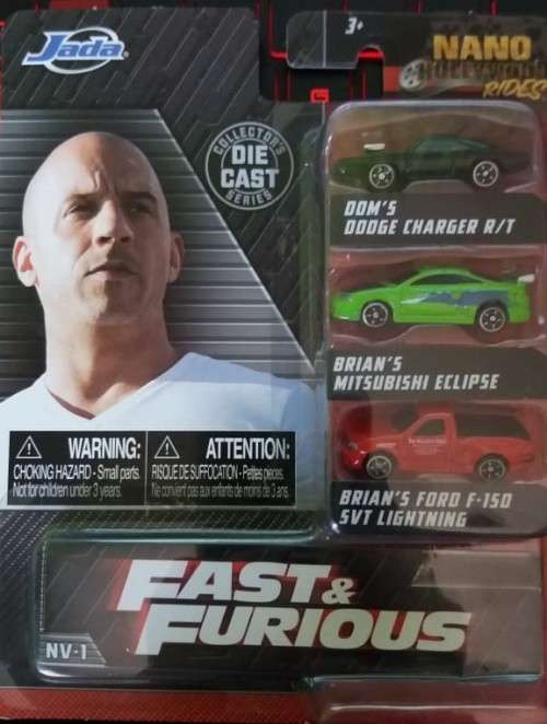 Jada - Fast & Furious Nano's Complete set of 6