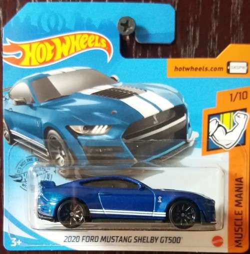 Hotwheels: 2020 Ford Mustang Shelby GT500