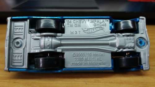Hotwheels: `64 Chevy Impala Blue
