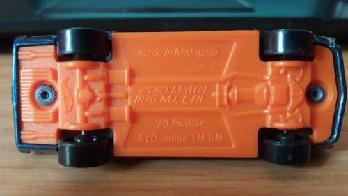 Hotwheels: 70 Pontiac GTO Judge (2012 Muscle Mania - GM 4/10)