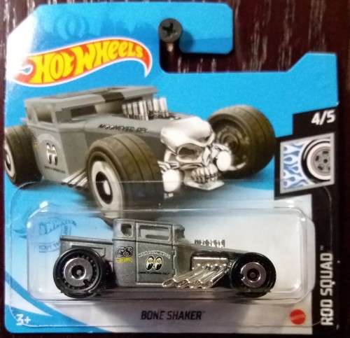 Hotwheels: Bone Shaker Mooneyes (2021 Rod Squad)