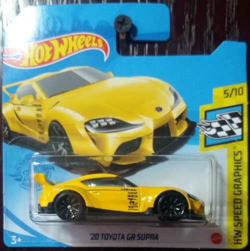Hotwheels: `20 Toyota GR Supra (2021 HW Speed Graphics)