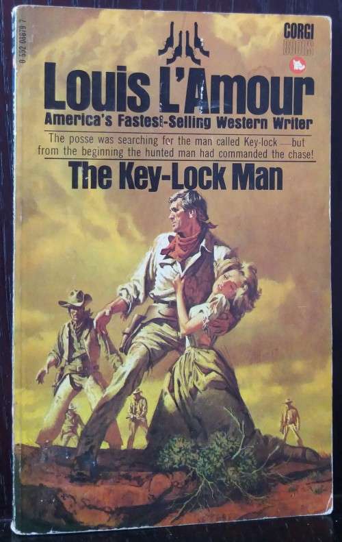 Books: The Key-Lock Man - by Louis L`Amour - Corgi Books