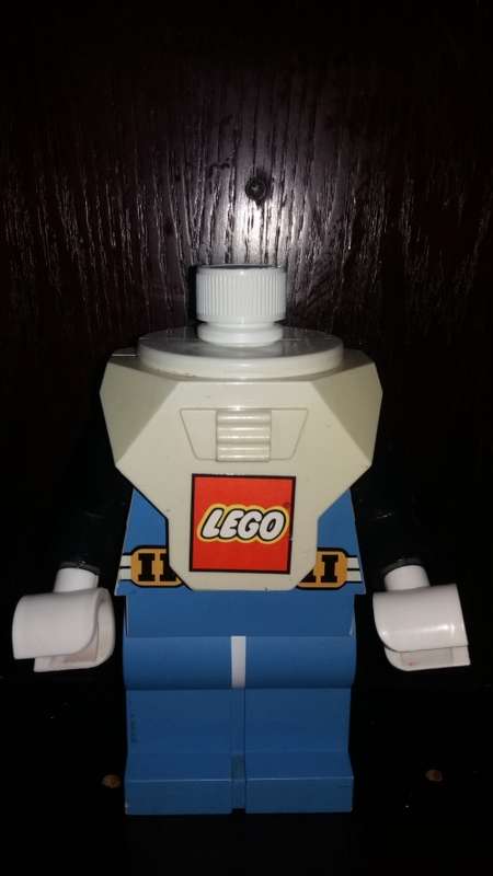 Lego: Lego Aquazone Shampoo / Bath Shower Bottle (Empty) 1997 Aquanauts Figurine 22cm