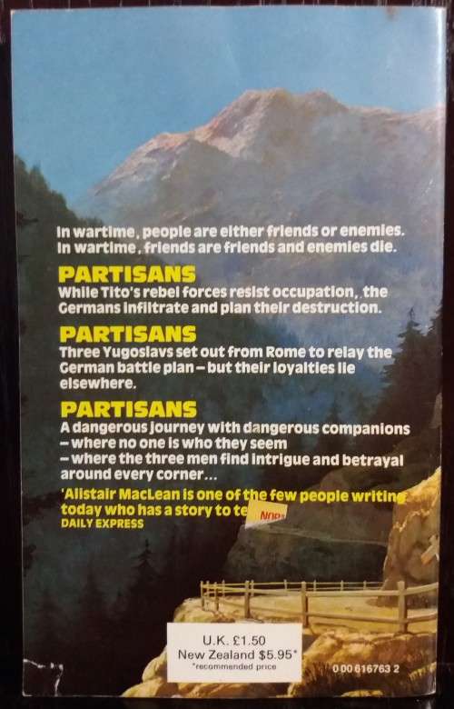 Partisans - by Alistair Maclean