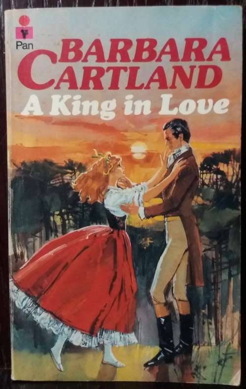 Books: A King In Love - Barbara Cartland (Paperback)