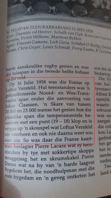 Books: Afrikaans: Noord-Transvaal Rugby (50 Jaar se geskiedenis Rugby Unie)