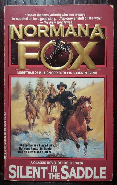 Silent in the Saddle - Normana Fox (1992 Dell)