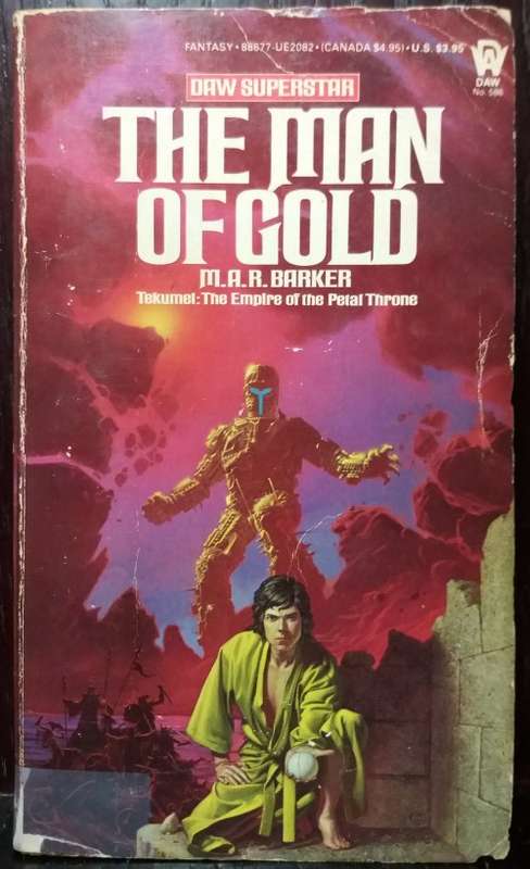 Books: The Man of Gold - M.A.R Barker (DAW, 1984)