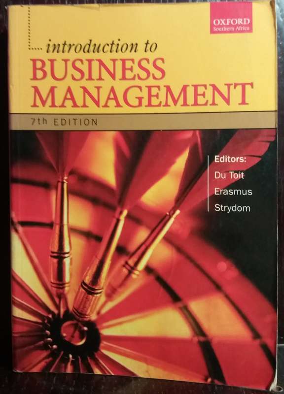 Introduction To Business Management (Paperback, 7th Edition)  (Oxford SA)