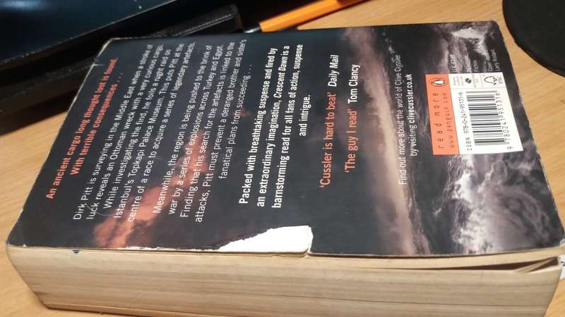 Crescent Dawn- Clive Cussler (Book Damaged)