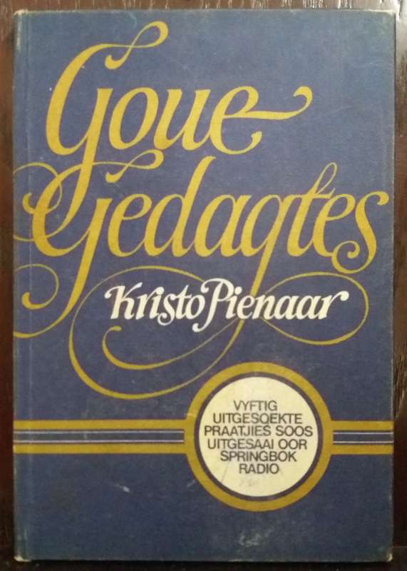 Goue Gedagtes - Kristo Pienaar (HC)