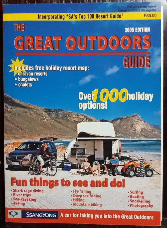 The Great Outdoors Guide + Map of South Africa (2005 Edition) (Scale 1:450 000)
