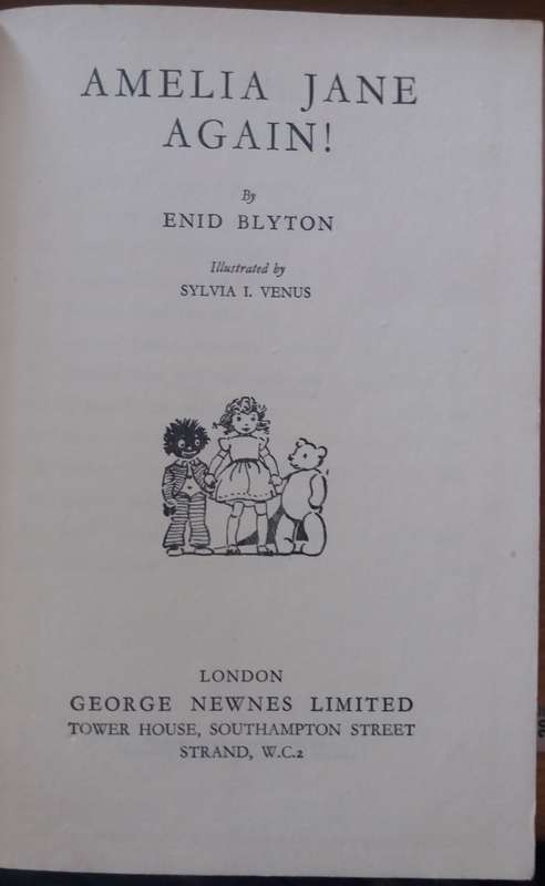 Amelia Jane Again - Enid Blyton (1951 Second Edition)