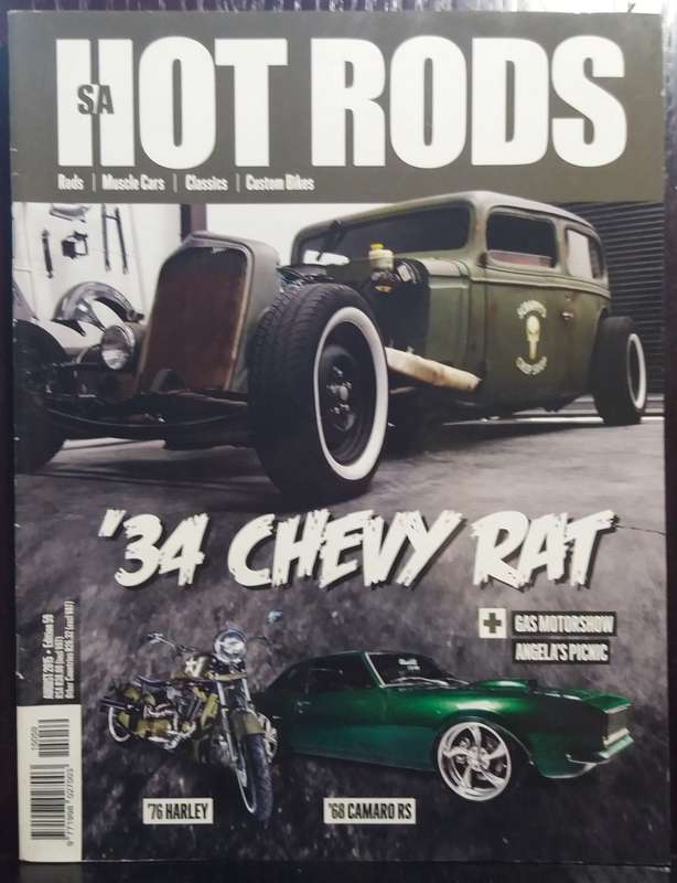 34 Chevy Rat - SA Hot Rods (August 2015 - Edition 59)