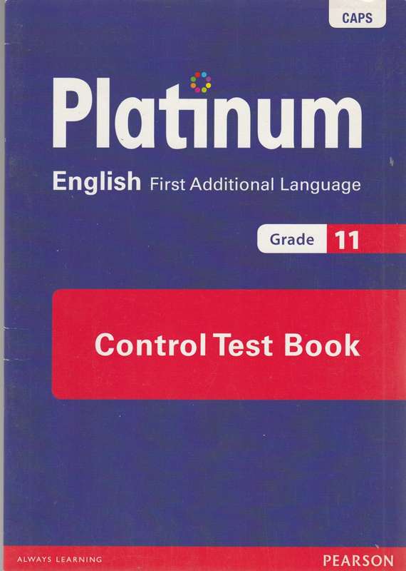 English First Additional Language Grade 11 (Control Test Book)