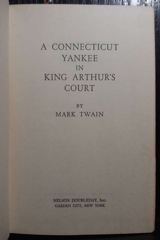 A Connecticut Yankee in King Arthur`s Court - Mark Twain (1969 HC)