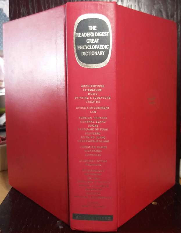 The Readers Digest Great Encyclopedia Dictionary Vol.3