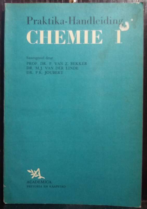 Praktika-Handleiding Chemie 1 - P. van Z. Bekker (Paperback)