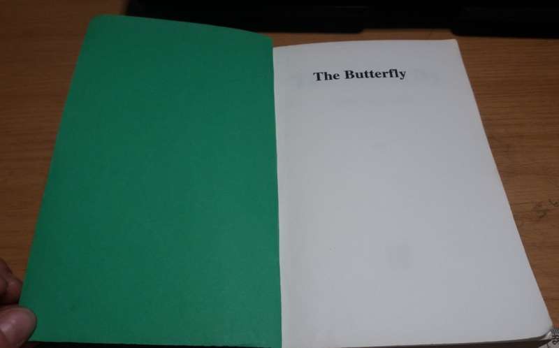 The Butterfly - Anna Barrie 417 of 750 (Medium Paperback)  (Uncorrected Proof Copy)