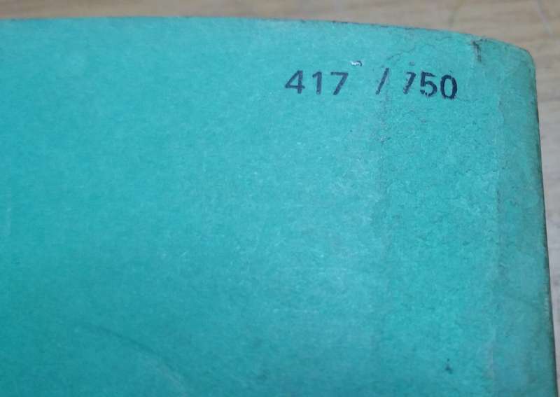 The Butterfly - Anna Barrie 417 of 750 (Medium Paperback)  (Uncorrected Proof Copy)