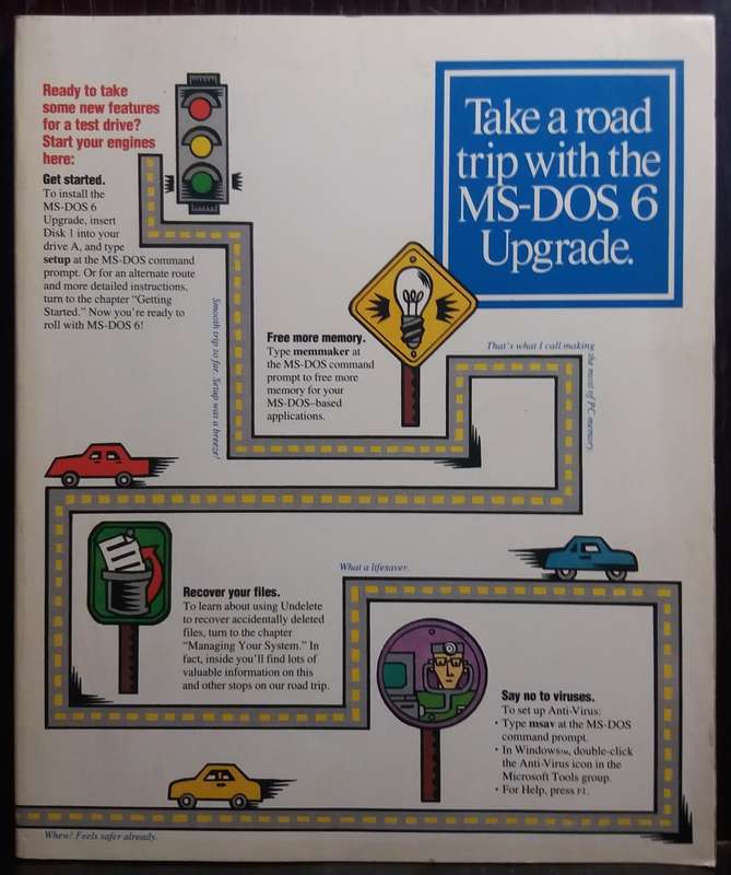 Take a Road Trip with the MS-Dos 6 Upgrade - MS Dos