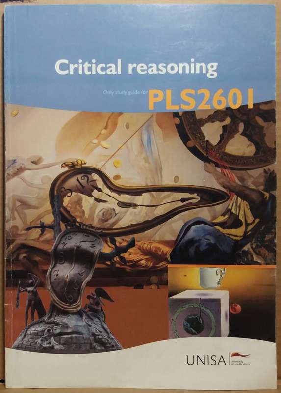 Critical Reasoning PLS2601 - Unisa