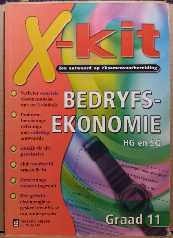 X-Kit Bedryfsekonomie HG en SG Graad 11