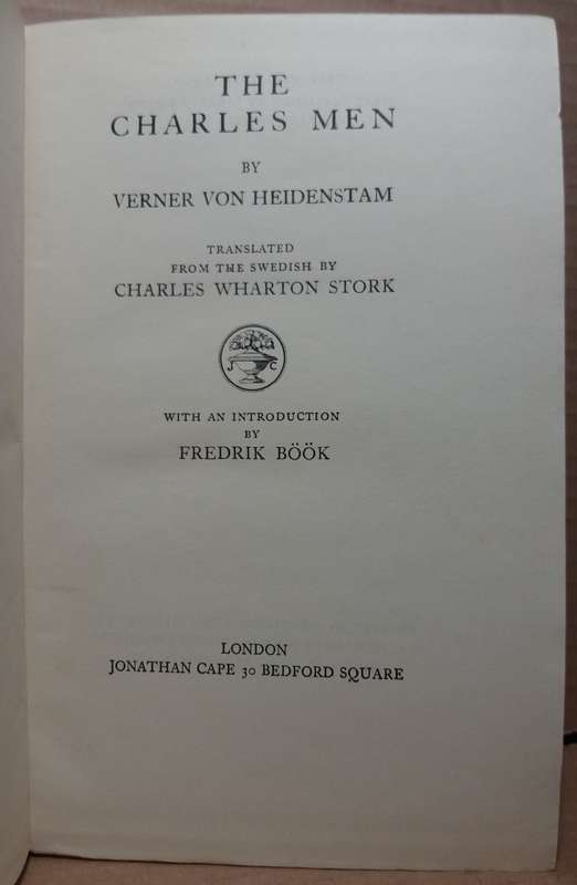 The Charles Men - Verner Von Heidenstam (1933)