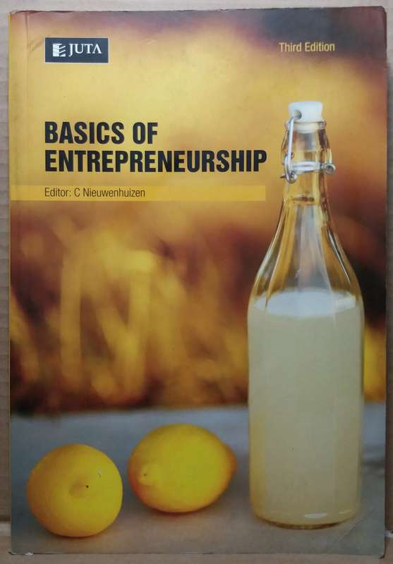 Basics of Entrepreneurship - C Nieuwenhuizen