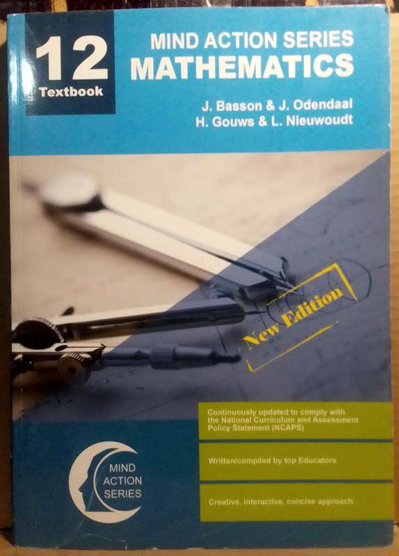 Mind Action Series Mathematics Grade 12 Textbook - J. Basson (ISBN: 9781776115341)