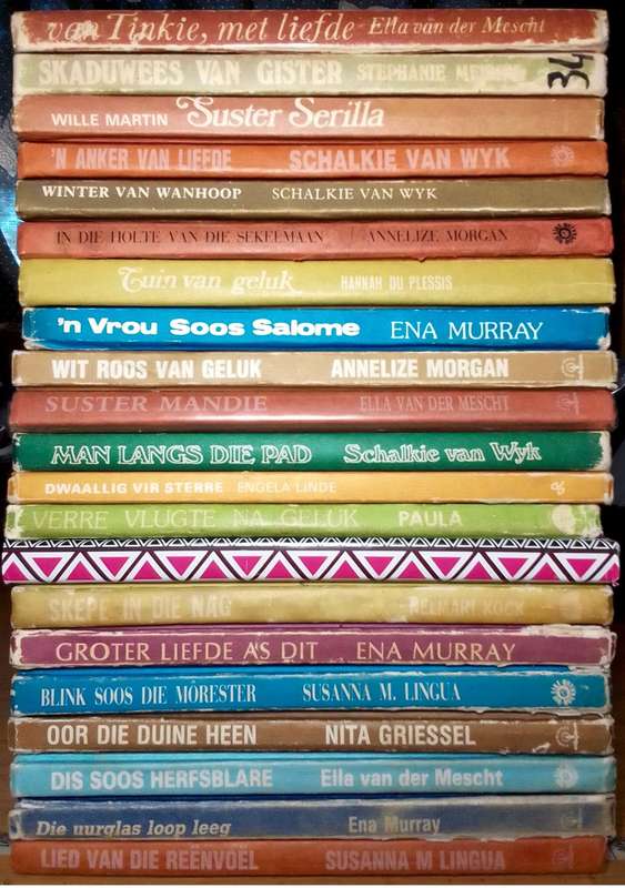 22 Afrikaanse Hardeband Storie boeke