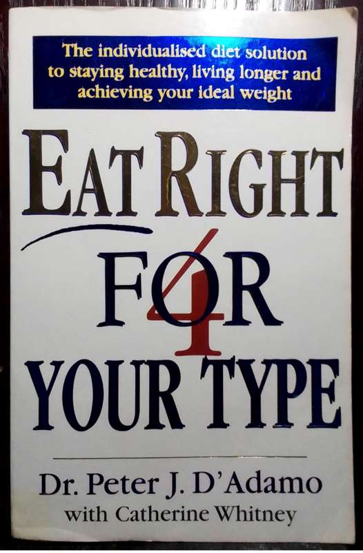 Eat Right for your Type - Peter J. D`Adamo