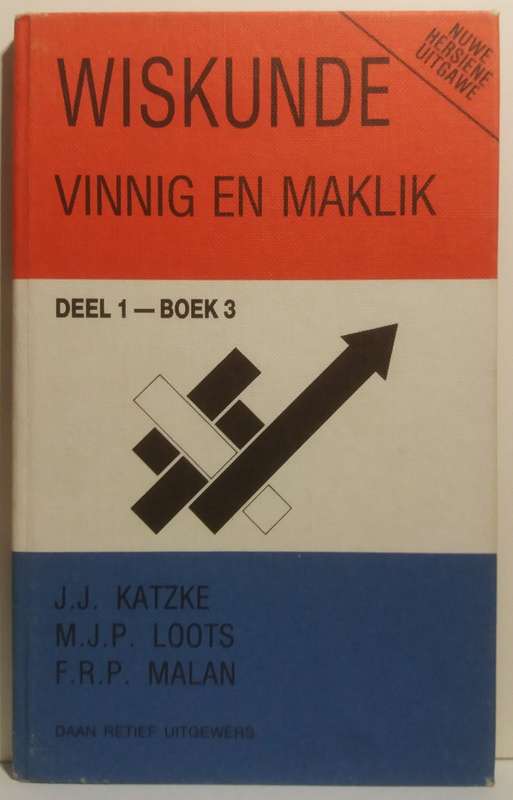 Wiskunde Vinnig en Maklik Deel 1 Boek 3 - J.J Katzke