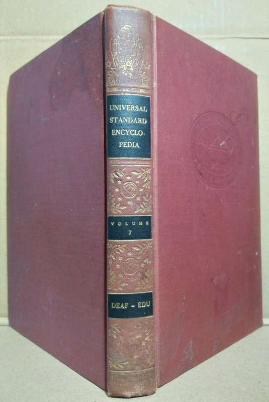 Universal Standard Encyclopedia Vol.7 (Deafness Education) - Josef Leffan Morse (Medium Hardcover)