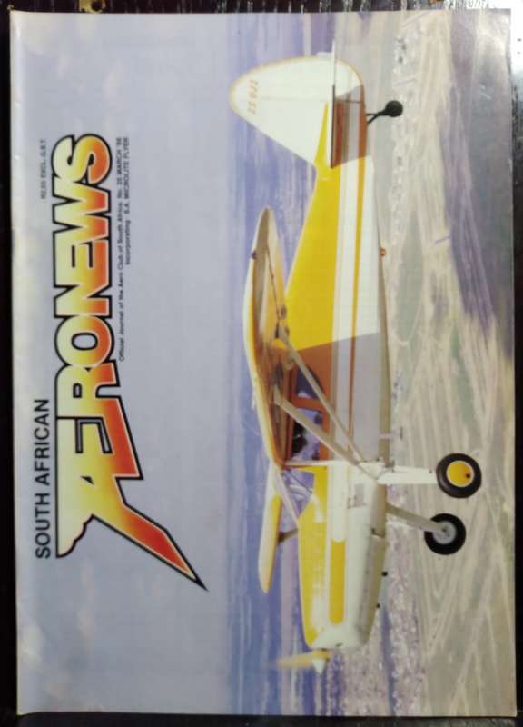 40x South African Aeronews Magazines from 1980`s (Great collection for any Pilot Hangar)