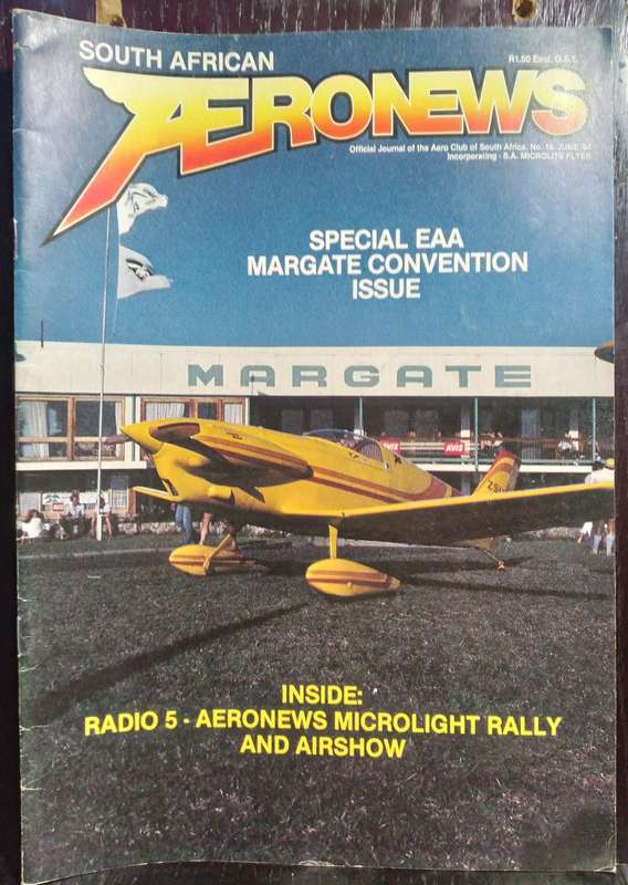 40x South African Aeronews Magazines from 1980`s (Great collection for any Pilot Hangar)