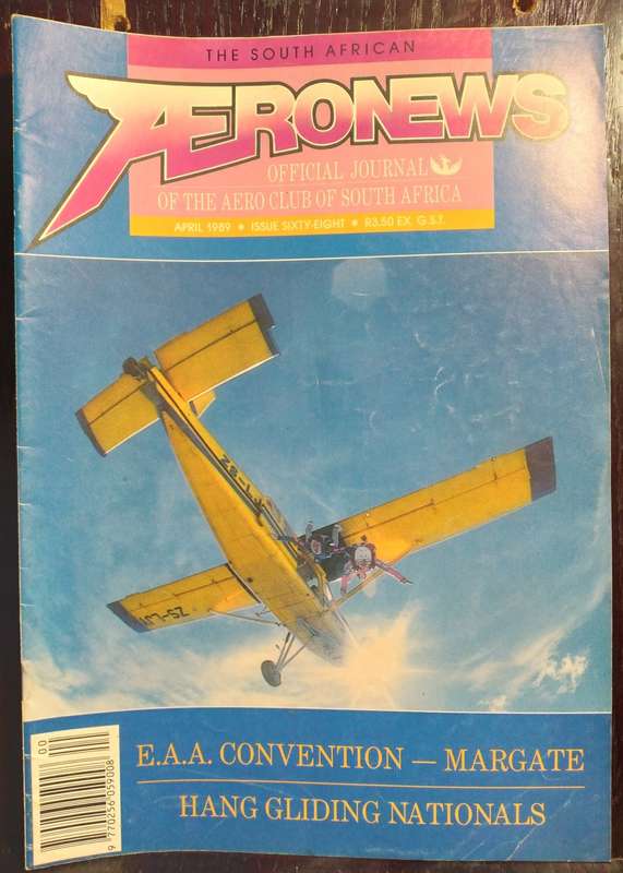 40x South African Aeronews Magazines from 1980`s (Great collection for any Pilot Hangar)