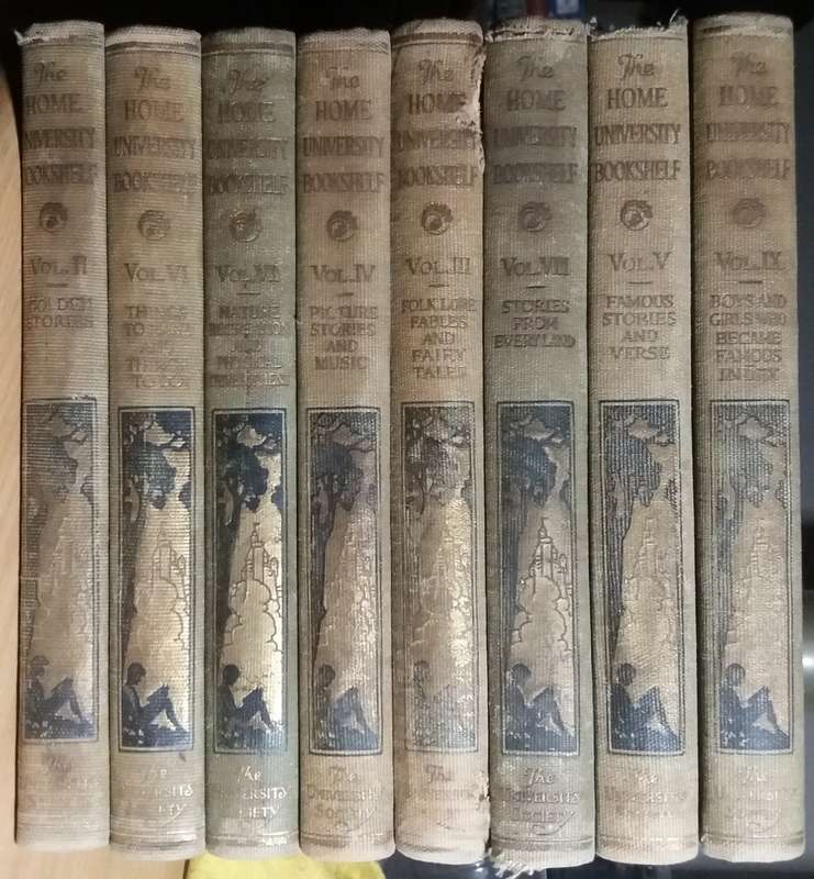 The Home University Bookshelf (1927) Collection of 8 books (Incomplete)