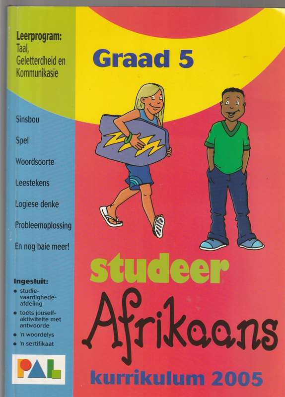 Studeer Afrikaans Kurrikulum 2005 Graad 5