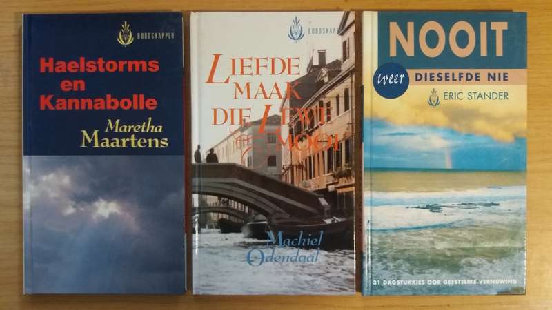 3x Boekies - Christelike Dagstukkies vir Een Maand