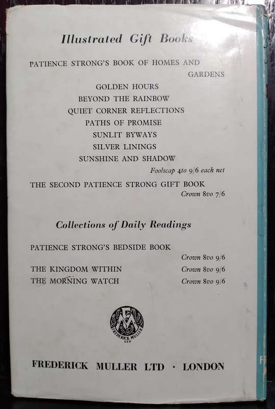 Birthday Book - Patience Strong