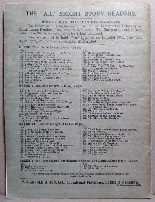 Lorna Doone - R.D Blackmore (No. 164 Ninth Edition) The "A.L" Bright Story Readers