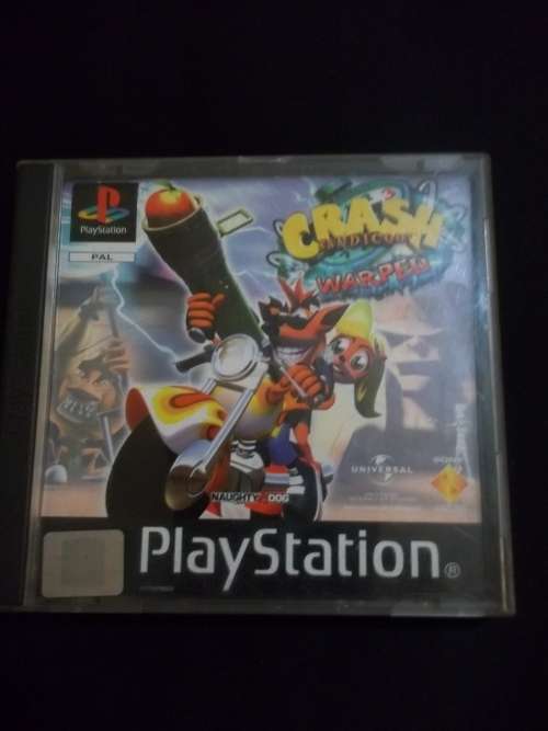 ***PS1/PSX*** CRASH BANDICOOT 3: WARPED + ORIGINAL MANUAL and JEWEL CASE