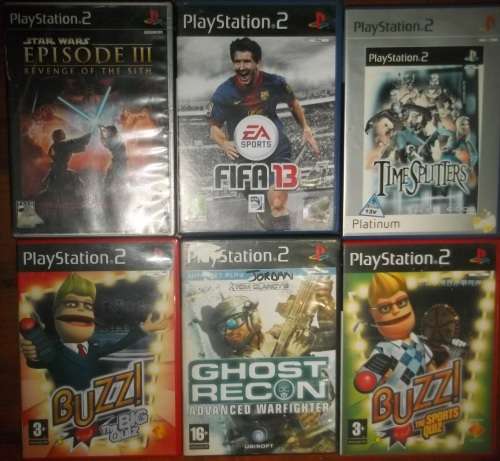 *** EPIC PS2 BUNDLE -  6 GAMES *** Bid per game to take all ***