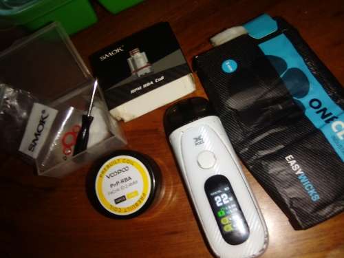 *SMOK X-POZZ VAPE BUNDLE - INCLUDES: JUICE / RPM BUILDABLE COIL DECK / 6x MTL COILS & COTTON*