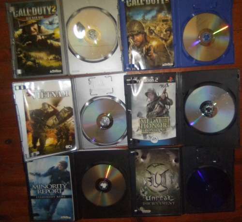 ***  MILITARY/FPS GAMES BUNDLE FOR PS2  ~  BID PER GAME TO TAKE ALL 6 ***